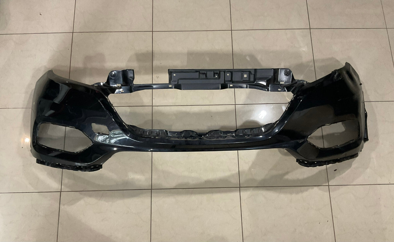 Front Bumper Cover Black Honda HR V EX LX EX L 2016-2018 71101-T7W-A000 OEM