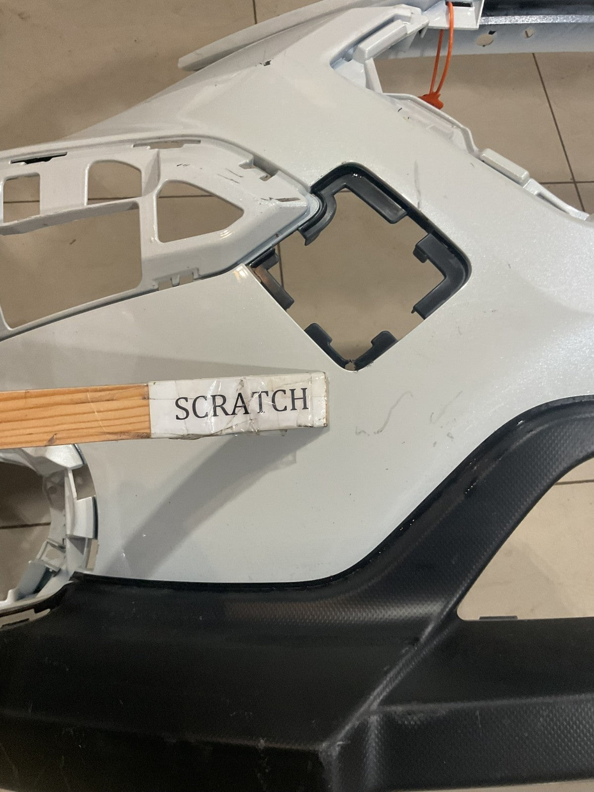Front Bumper Cover White 2024 Subaru Crosstrek XV 57704fn30a OEM