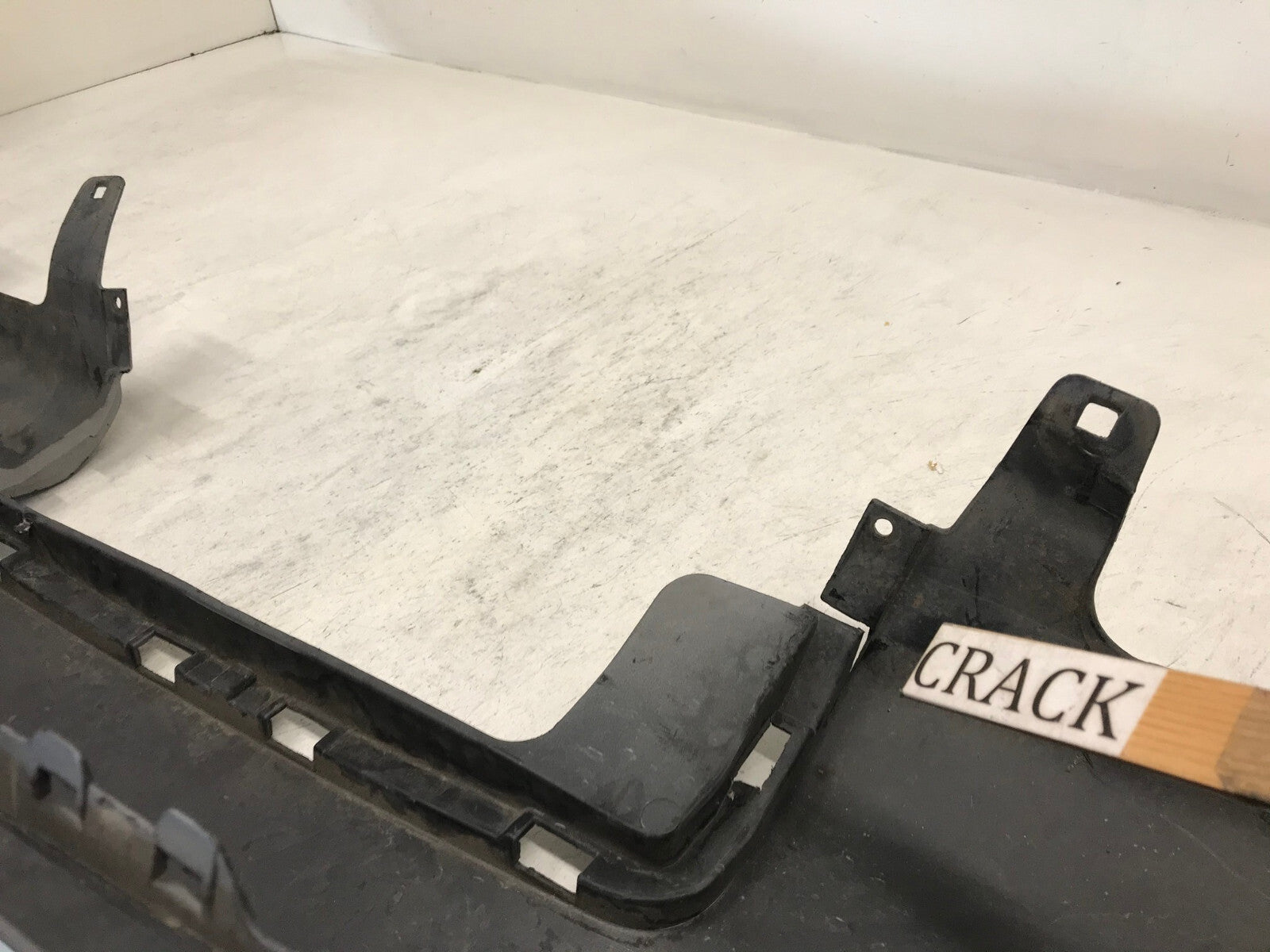 Rear Bumper Cover Infiniti QX56 Base w/Sensor Holes Grey 11-13 85022 1LA0H OEM3