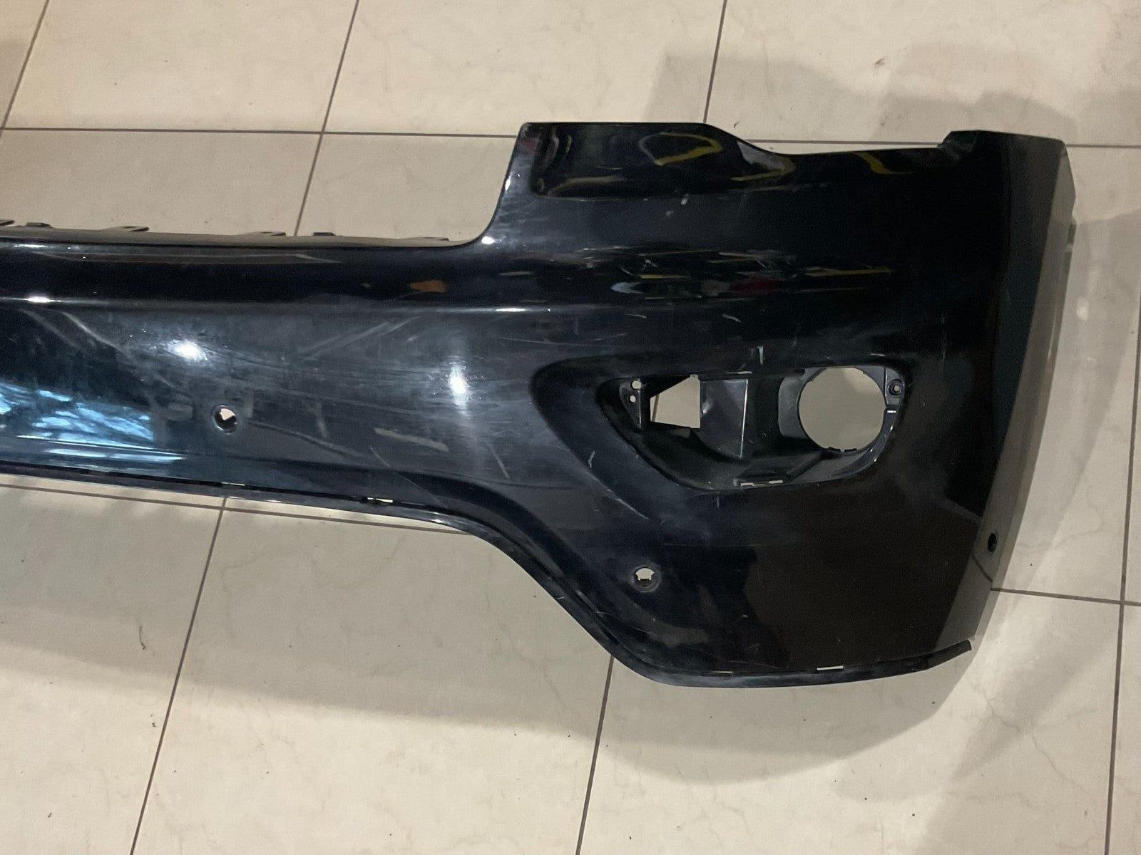 Front Bumper Cover Black 2017 2018 2019-2021 Jeep Grand Cherokee CAPA