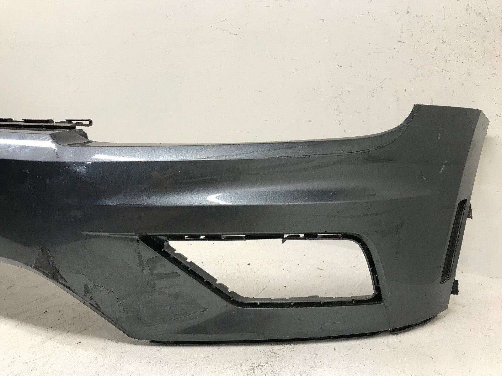 Front Upper Bumper Cover Volkswagen Tiguan S/SE/SEL/SEL Premium Gray 18 2019 OEM