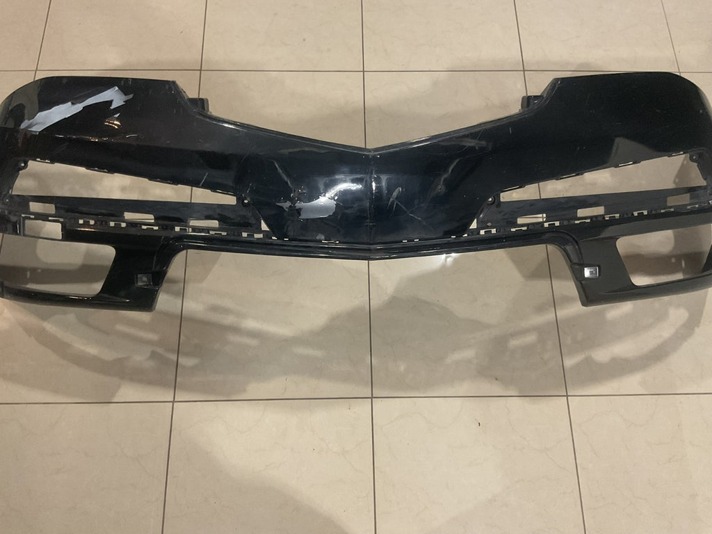 Front Bumper Cover Black 2010-2013 Acura MDX 71101+STX+ZZ01 OEM