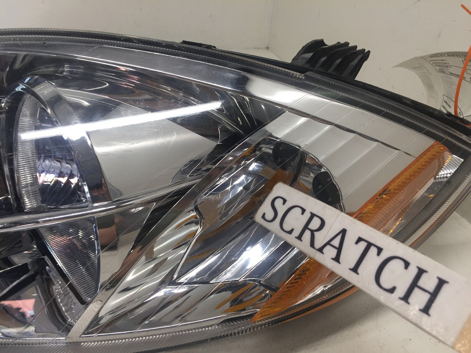 Halogen Headlight Damaged Left Driver Mitsubishi Eclipse 2007 2008 8301B137 OEM