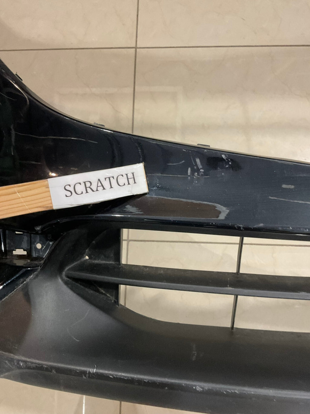 Front Bumper Cover Black Mazda CX5 2017 2018 KL2F-50031 OEM
