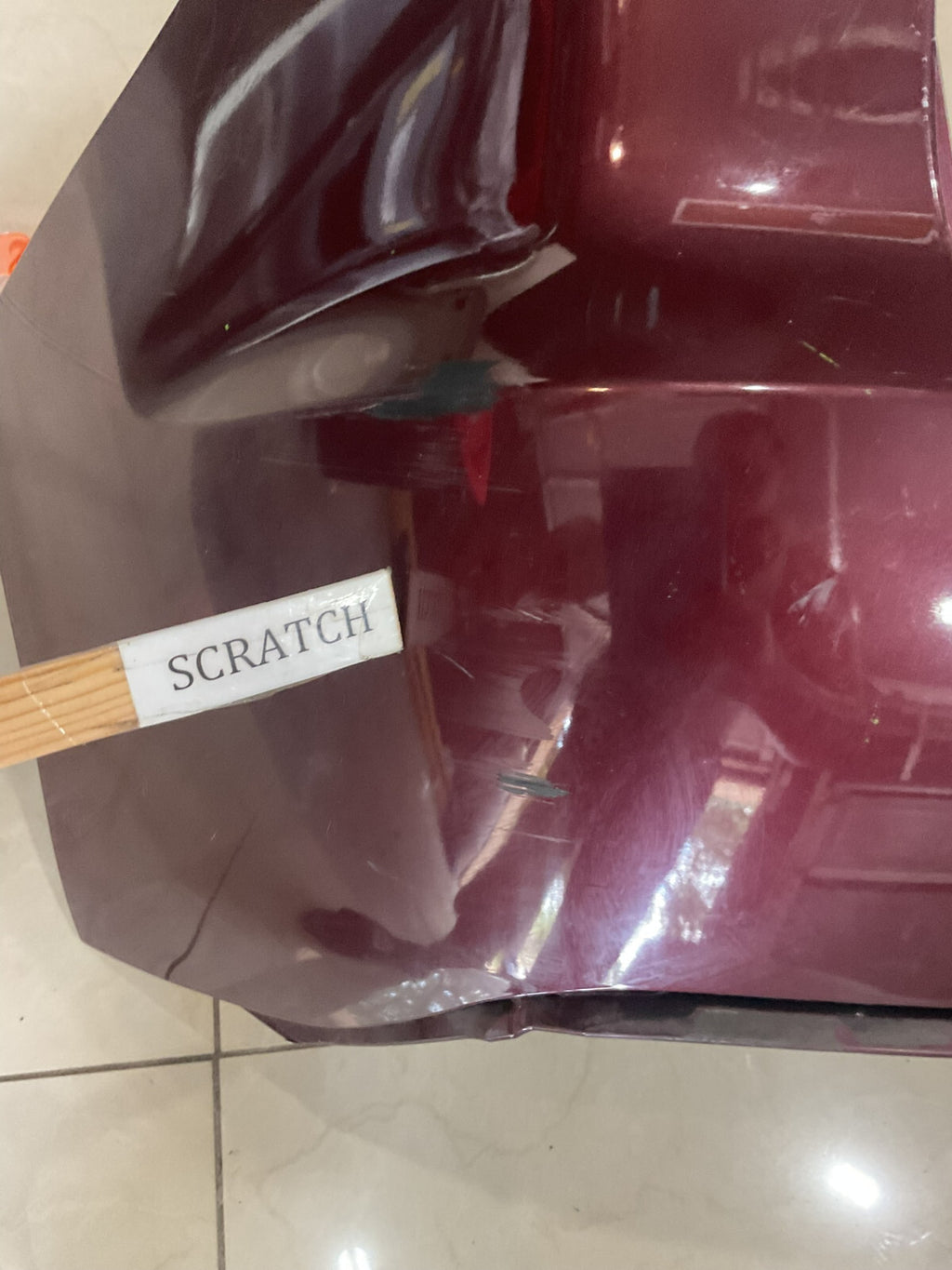 Rear Bumper Cover Red 2013 2014 2015 Acura RDX Base/TECH 71501-+TX4A-A000 OEM