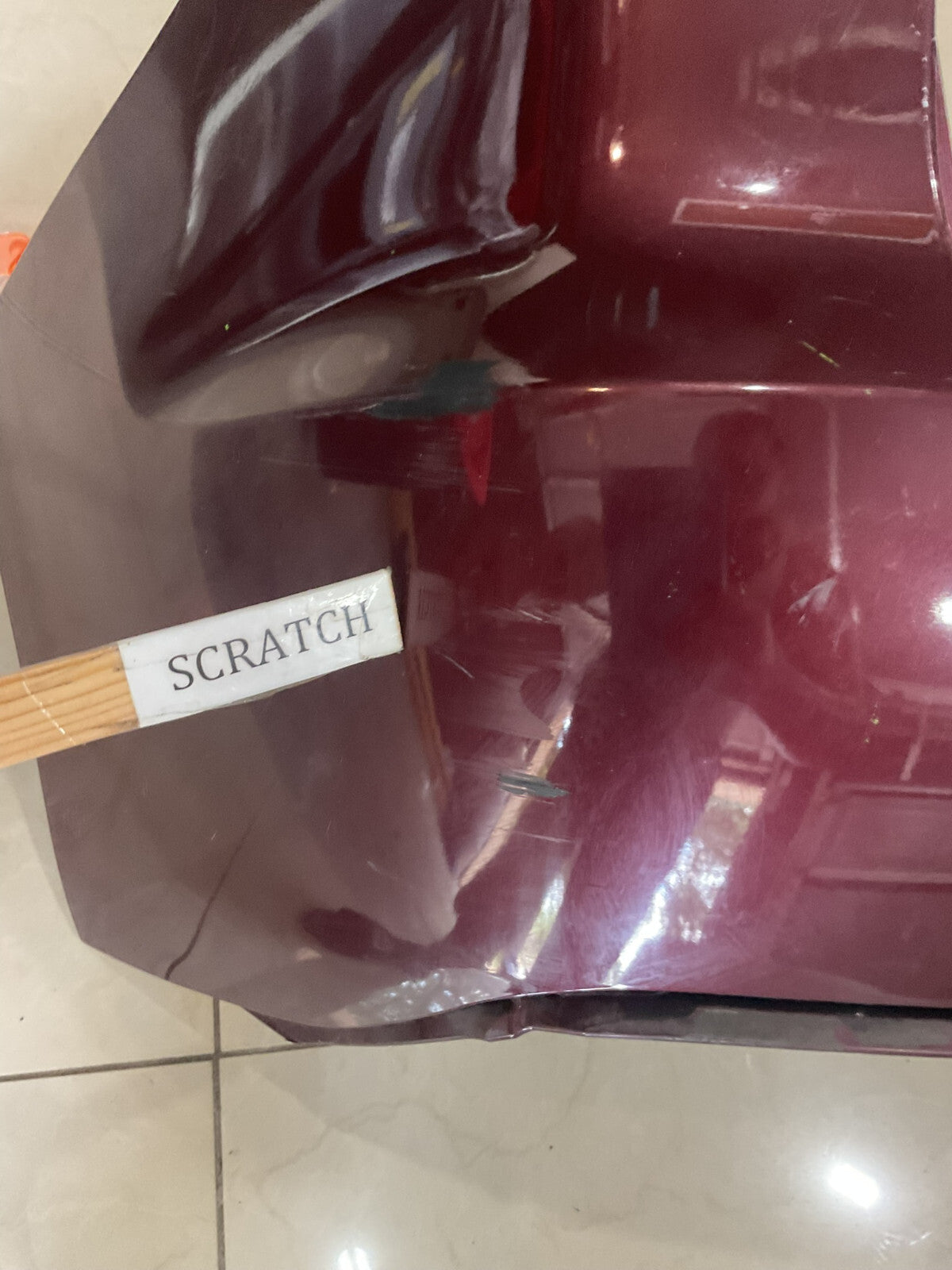 Rear Bumper Cover Red 2013 2014 2015 Acura RDX Base/TECH 71501-+TX4A-A000 OEM