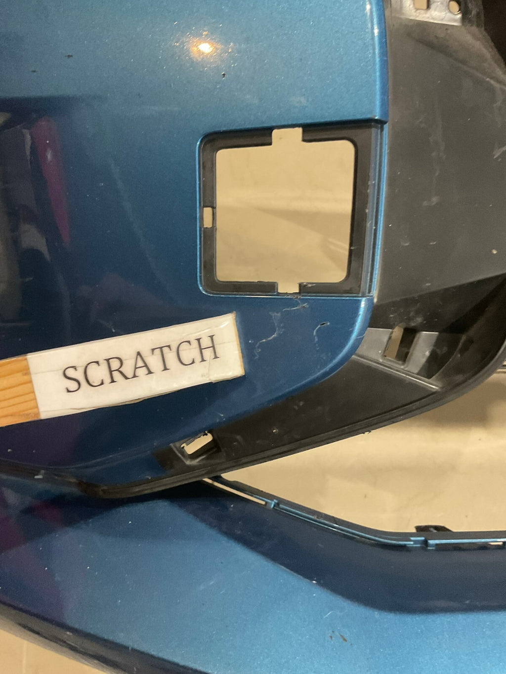 Front Bumper cover Blue Mitsubishi Space Star 2019 6400J973ZZ OEM