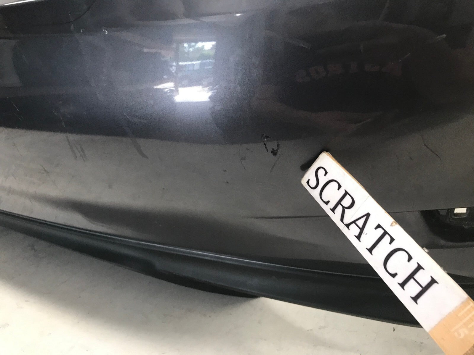 Rear Bumper Cover Lexus ES350 Base w/Sensor Holes Grey 16-2018 52159-06A50 OEM2
