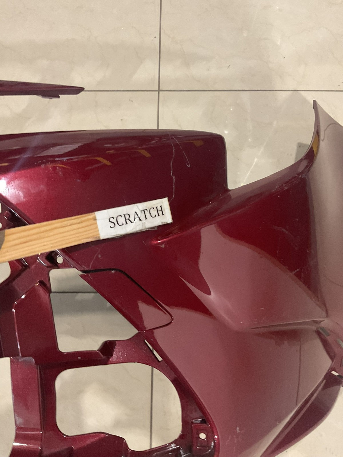 Front Bumper Cover Red Toyota Corolla Sedan L/LE/Hybrid 20-2021 52119 12g00 OEM