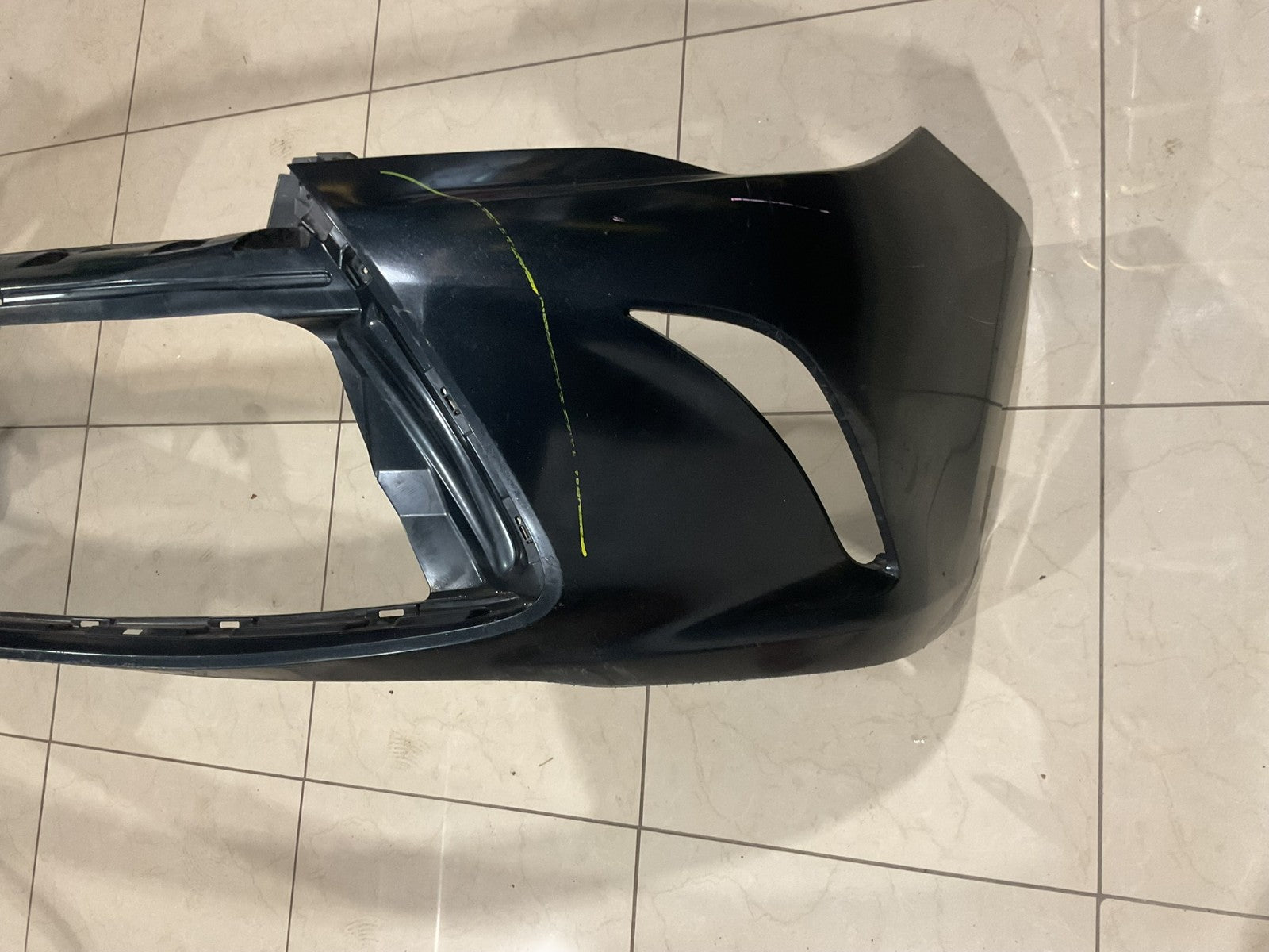 Front Bumper Cover Black Toyota Camry 2015-2017 CAPA