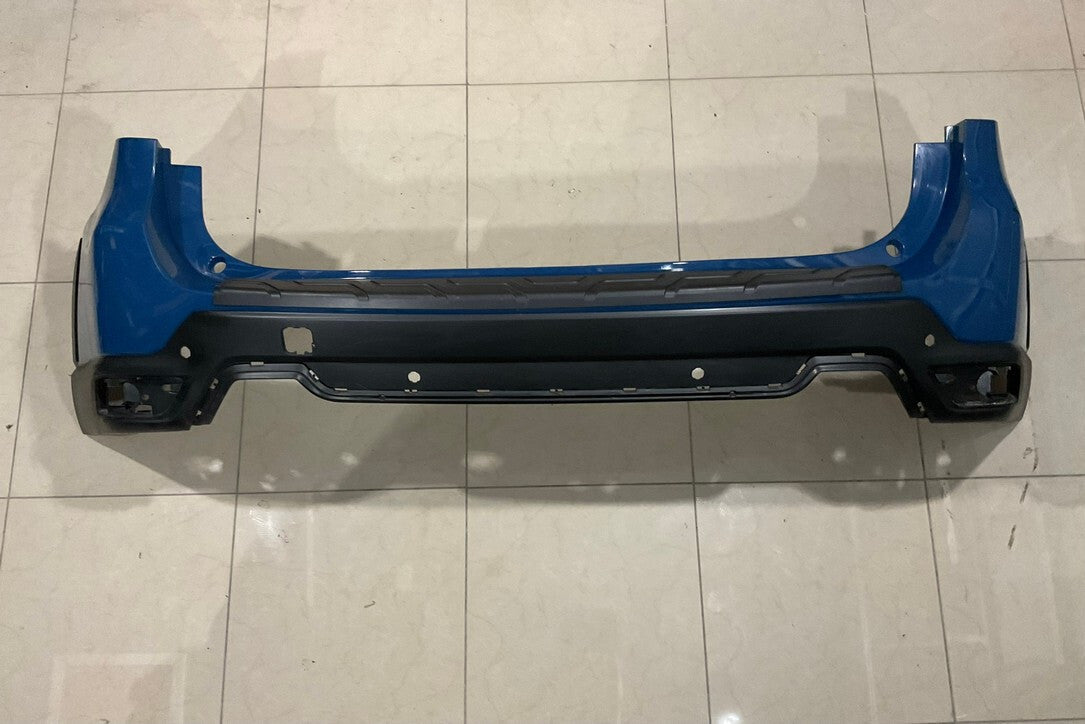 Rear Bumper Cover Blue Subaru Forester Sport Touring 19 2020 W/Sensor Holes OEM