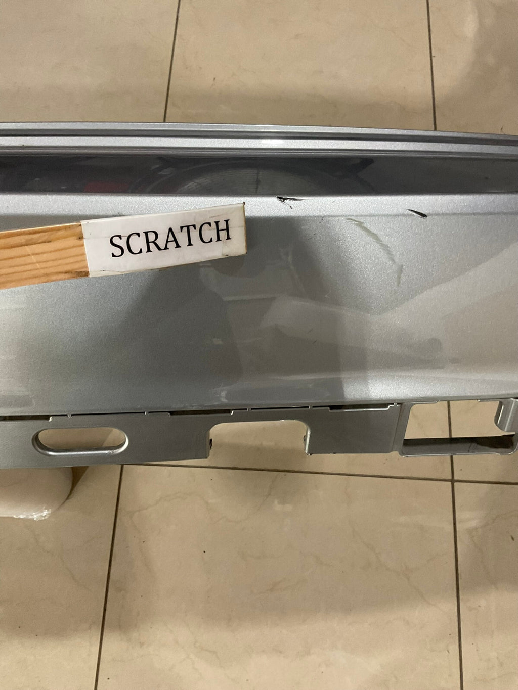Rear Bumper Cover Grey Acura MDX 2017 2019 71501+TZ5+A000 OEM