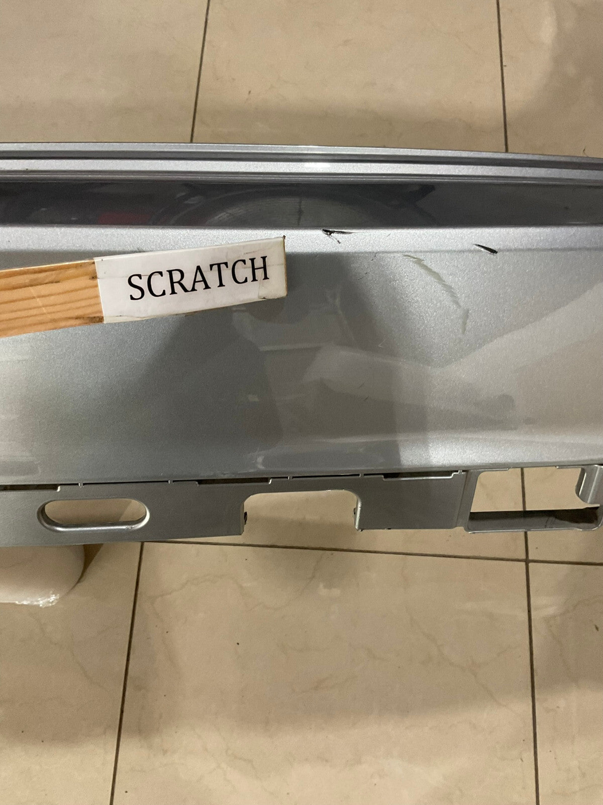 Rear Bumper Cover Grey Acura MDX 2017 2019 71501+TZ5+A000 OEM