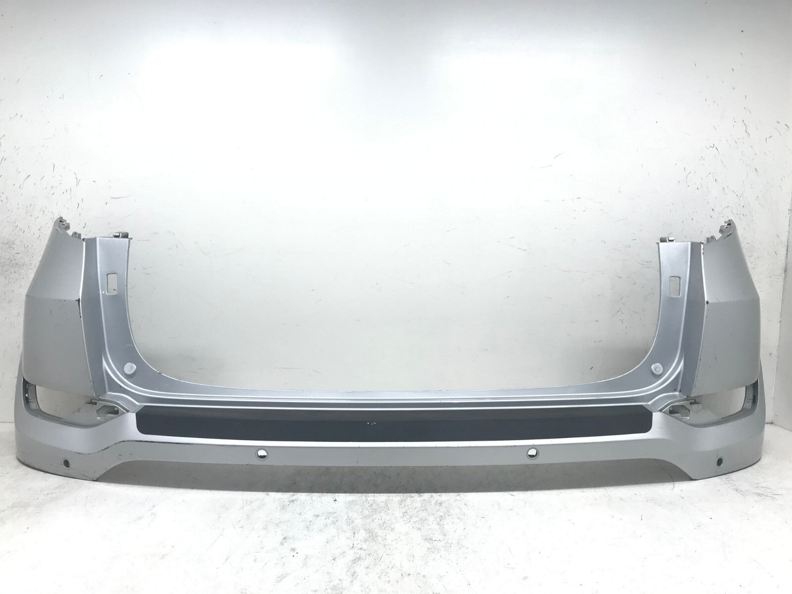 Rear Bumper Cover Hyundai Tucson SE/ECO/Sport/Lted w/Sens Hol Silver 16-2018 OEM