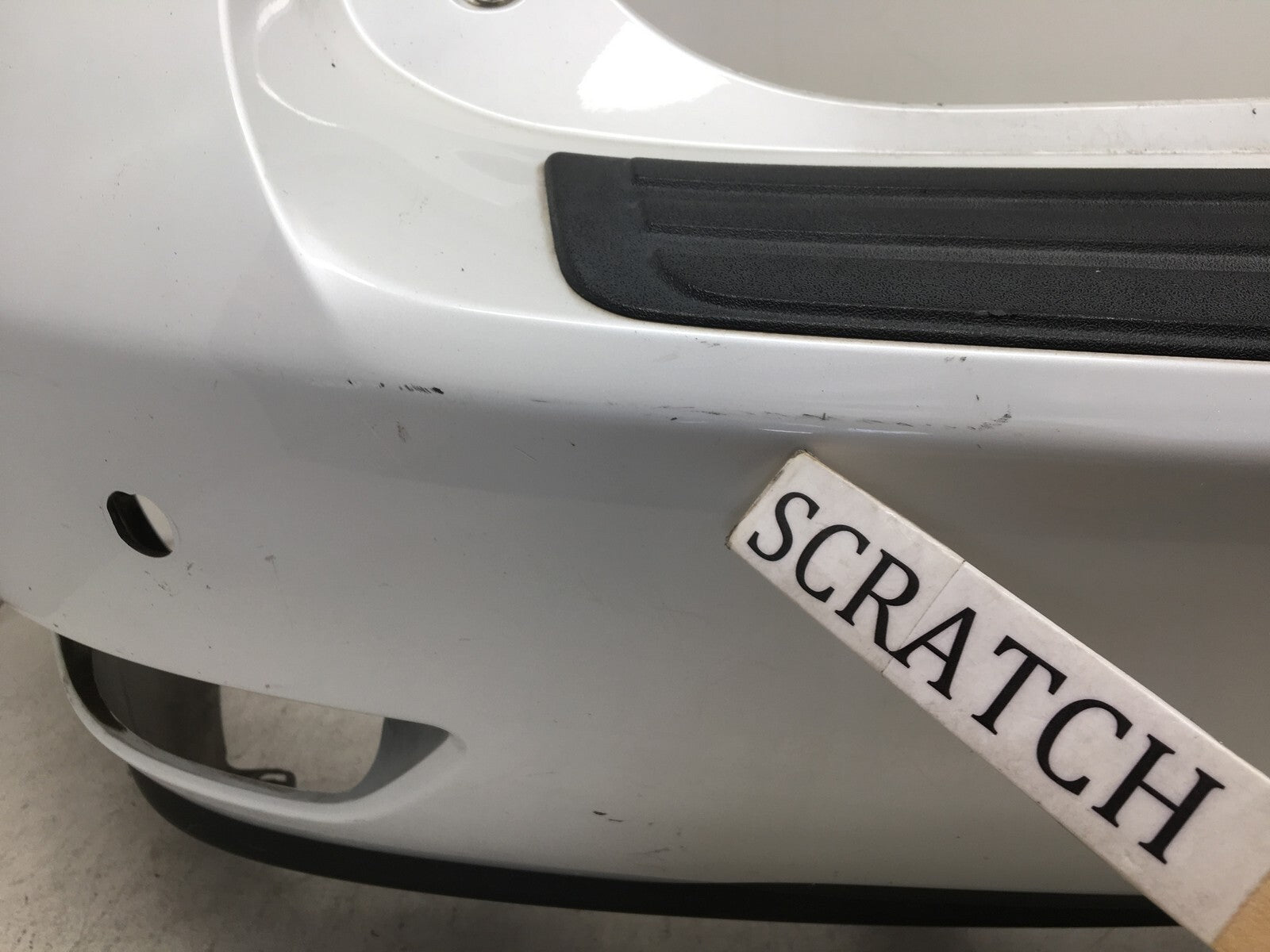 Rear Bumper Cover Lexus RX350 RX450H Base F-Sport w/Sensor Holes 2011-2015 OEM2