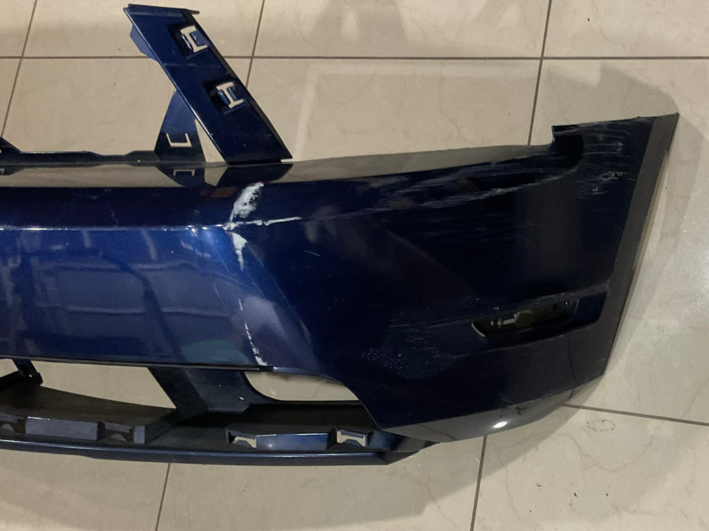 Front Bumper Cover Blue 2010 2011 2012 Ford Mustang GT CAPA