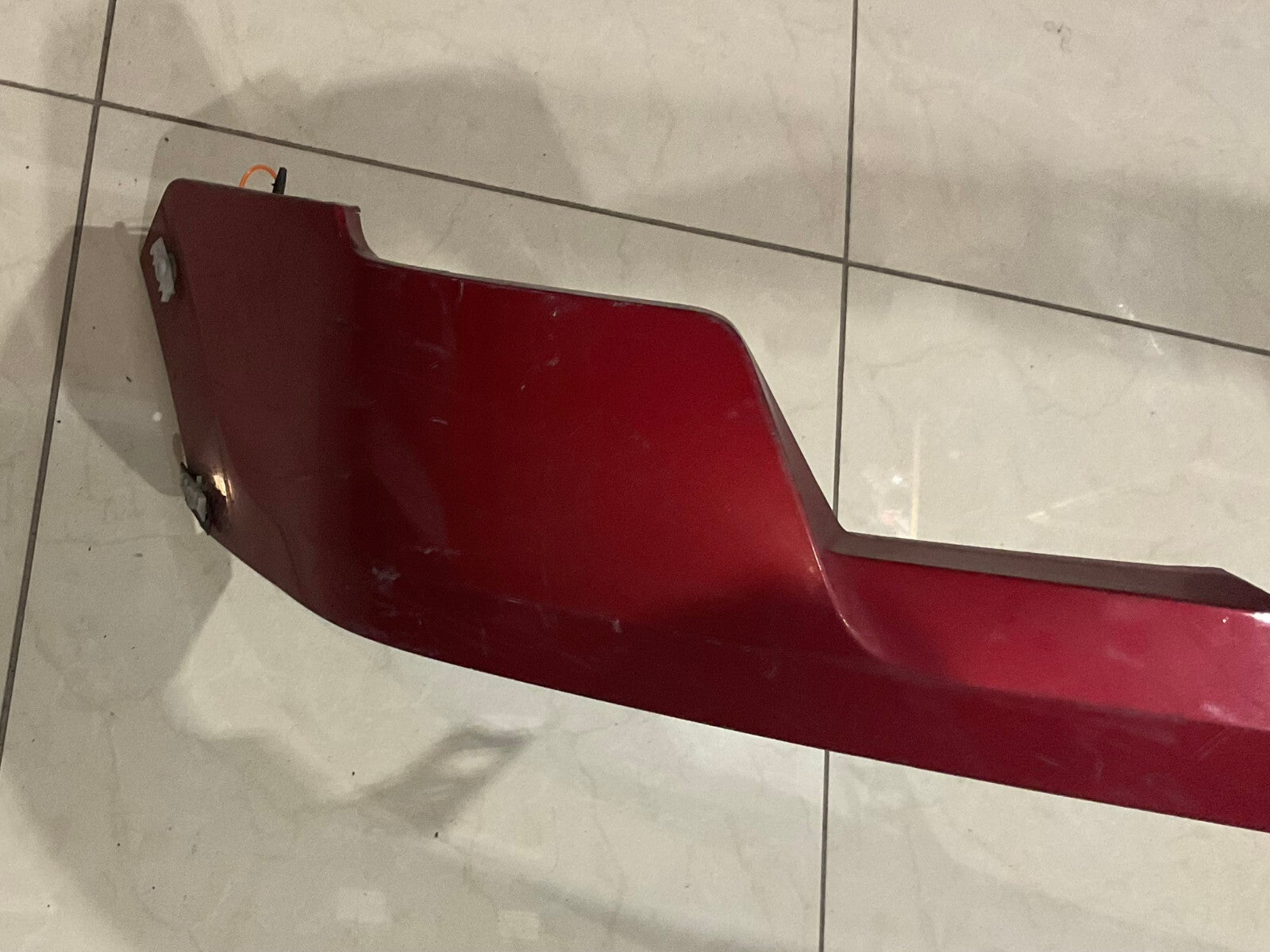 Front Bumper Upper Valance Red 2009 - 2014 Ford F150 F-150 9L34-17E900-AF OEM
