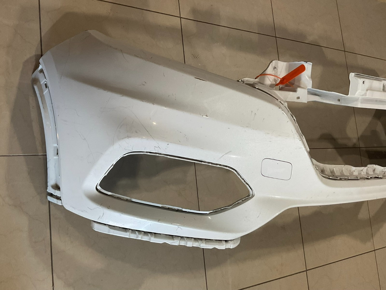Front Bumper Cover White Honda HR V EX LX EX L 2016-2018 71101 t7w a000 OEM