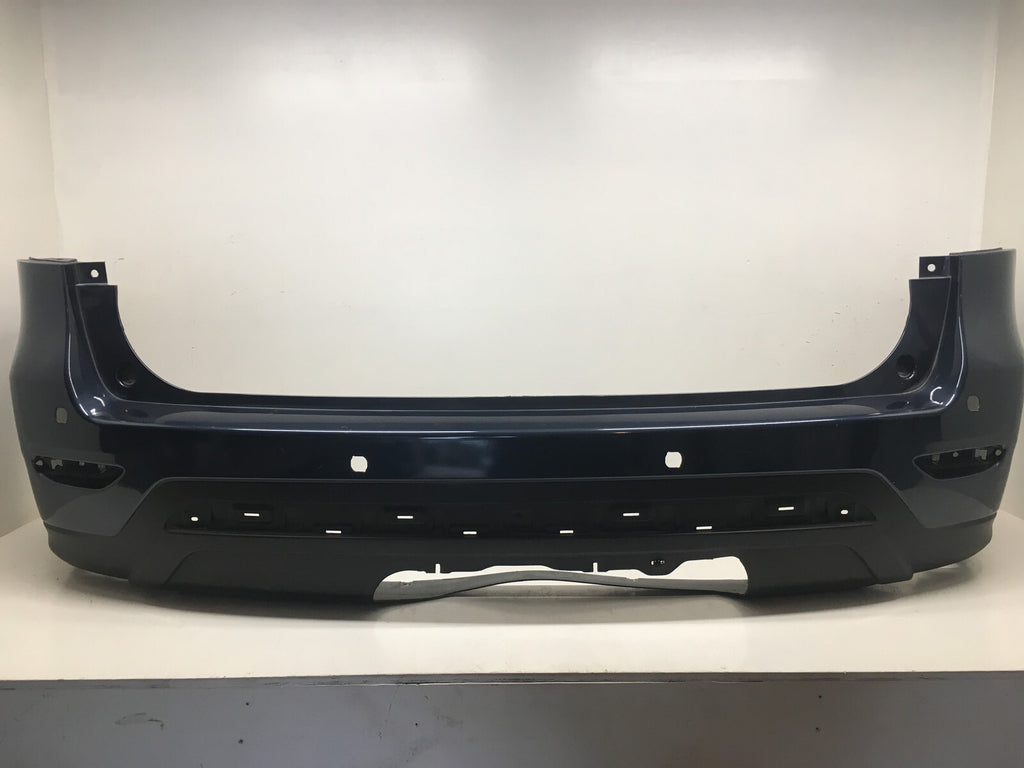 Rear Bumper Cover Nissan Pathfinder Platinum/SV Hybrid w/o Sensr Holes 13-16 OEM
