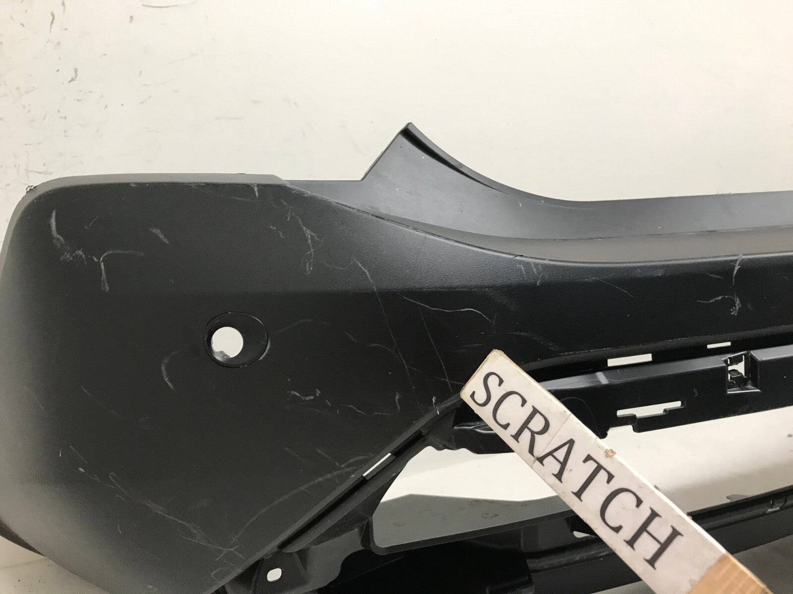 Rear Lower Bumper Cover Black Nissan Rogue 22 23 w/Sensor Holes 850B0-6RR0C OEM