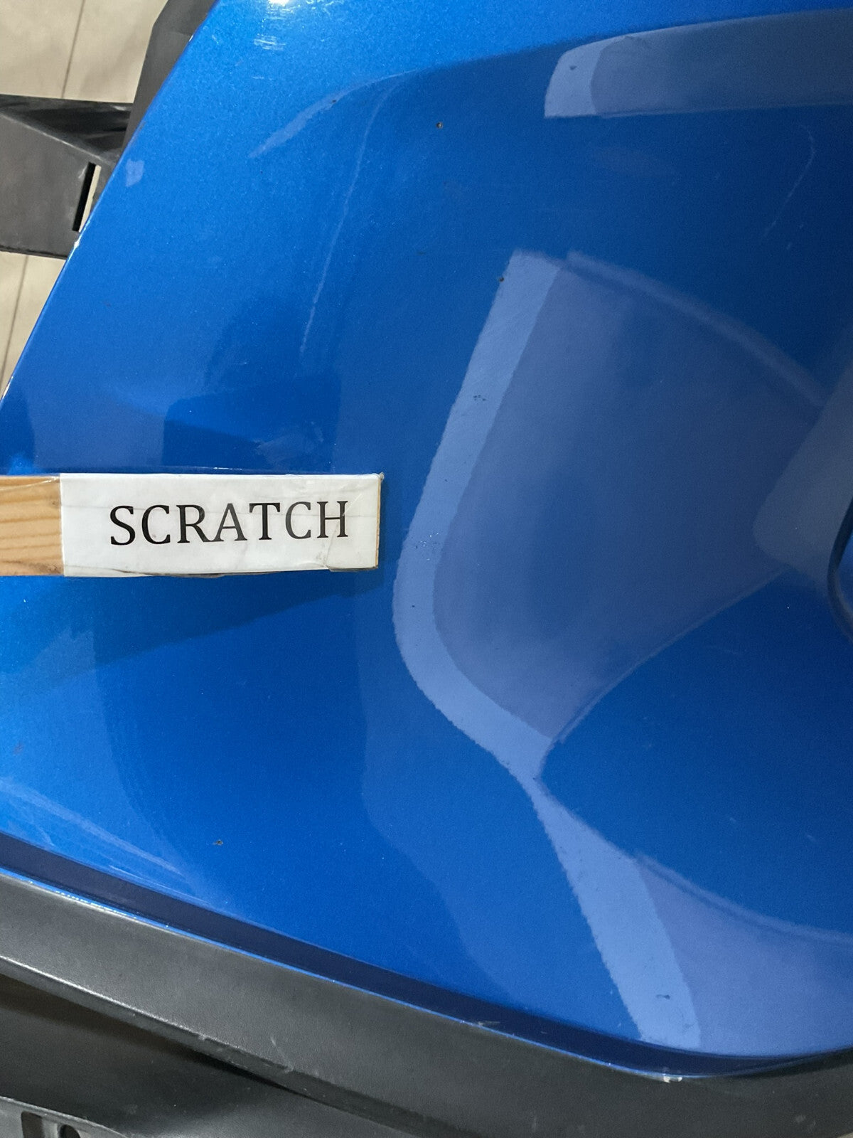 Front Bumper Cover Blue 2021 2022  Nissan Kicks