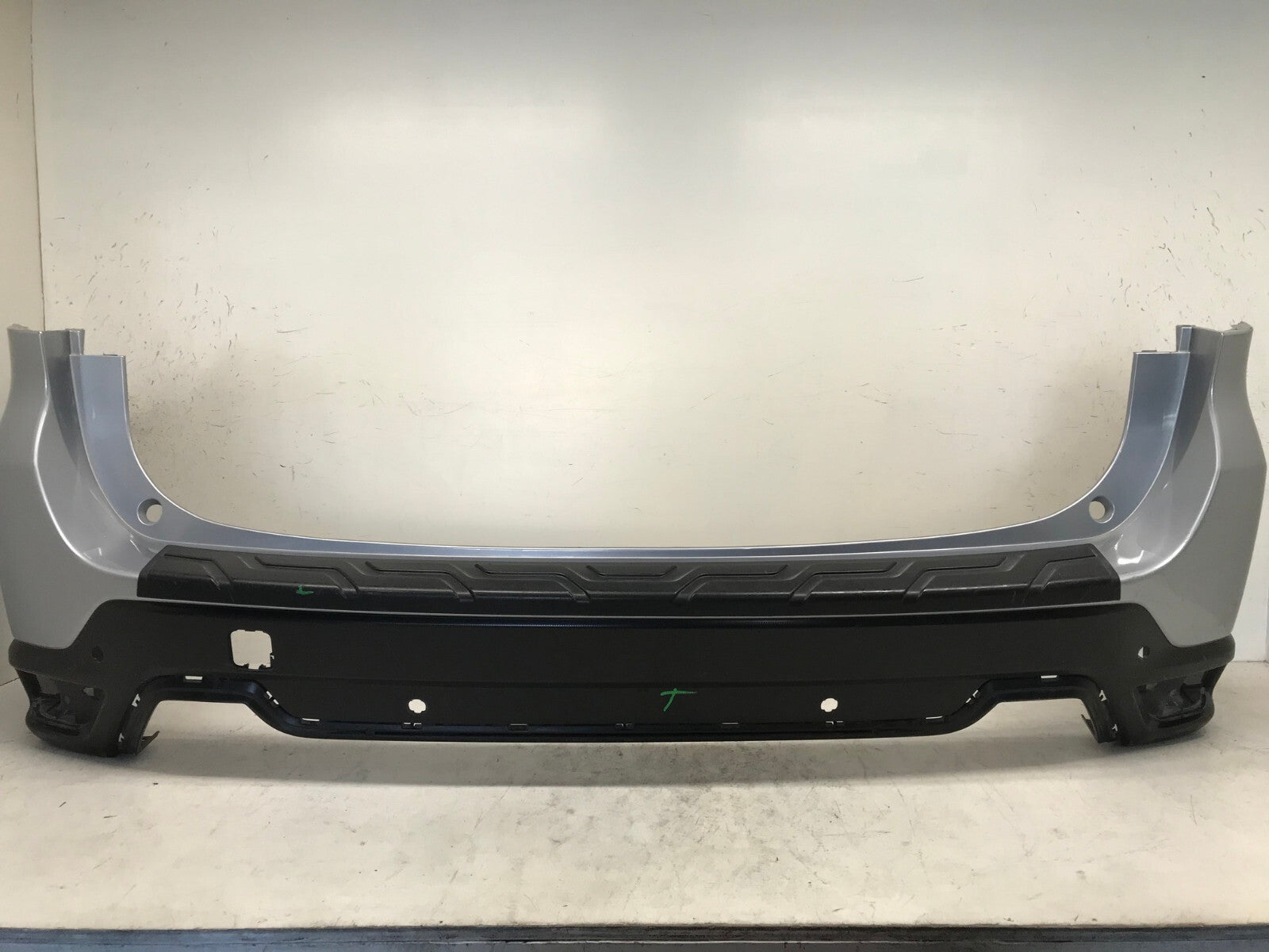 Rear Bumper Cover Subaru Forester Base/Limited w/Sensor Holes Gray 19-2020 OEM6