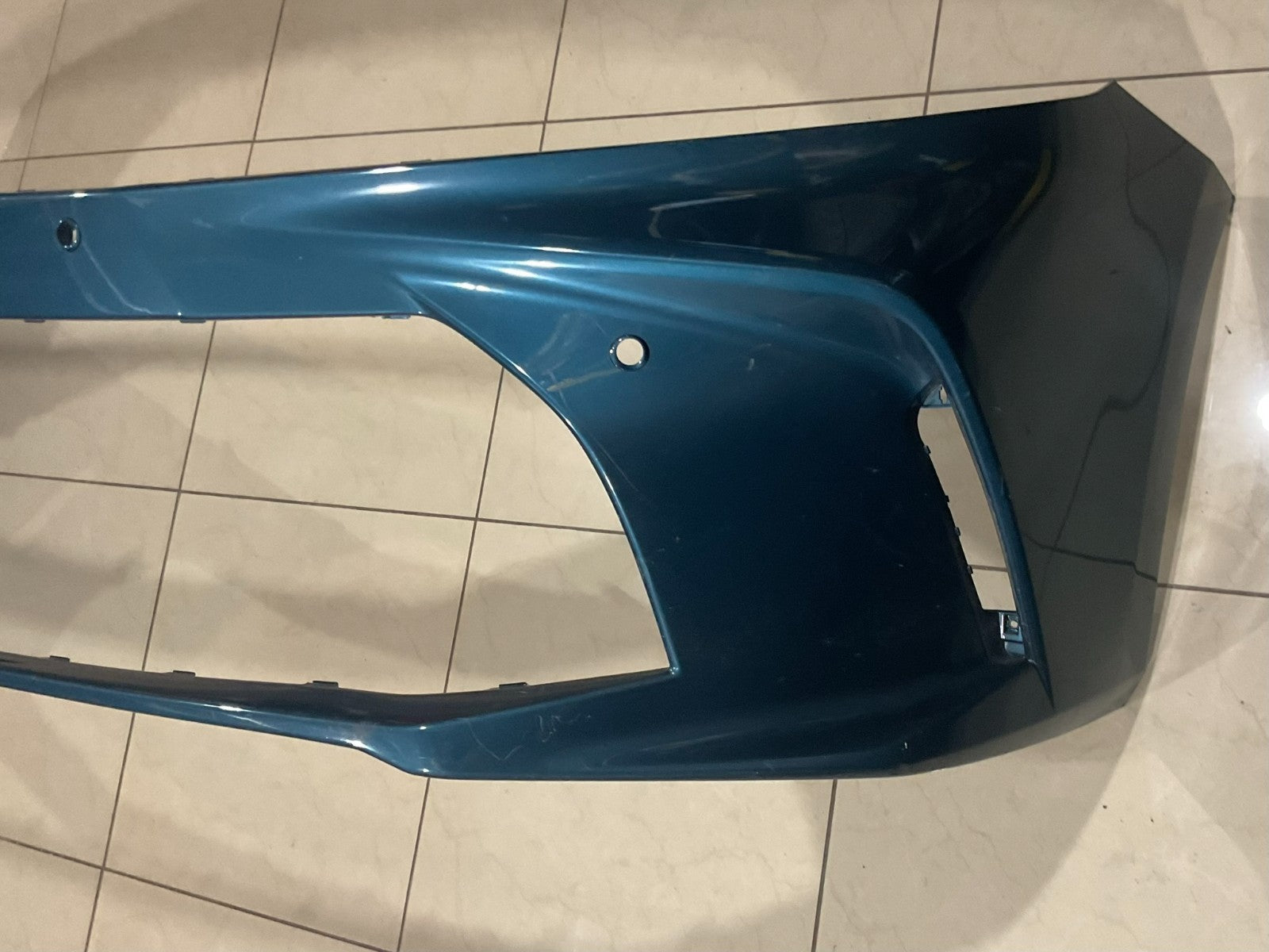 Front Bumper Cover Blue Toyota Camry LE 2025 52119 aq010 OEM
