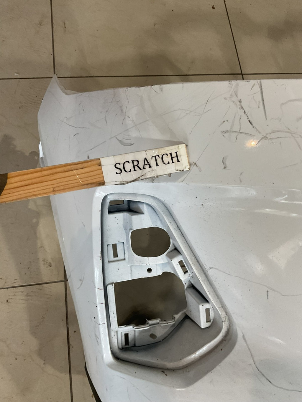 Front Bumper Cover White 2021 2022 Nissan Kicks S/SV/SR 62022+5r00h OEM