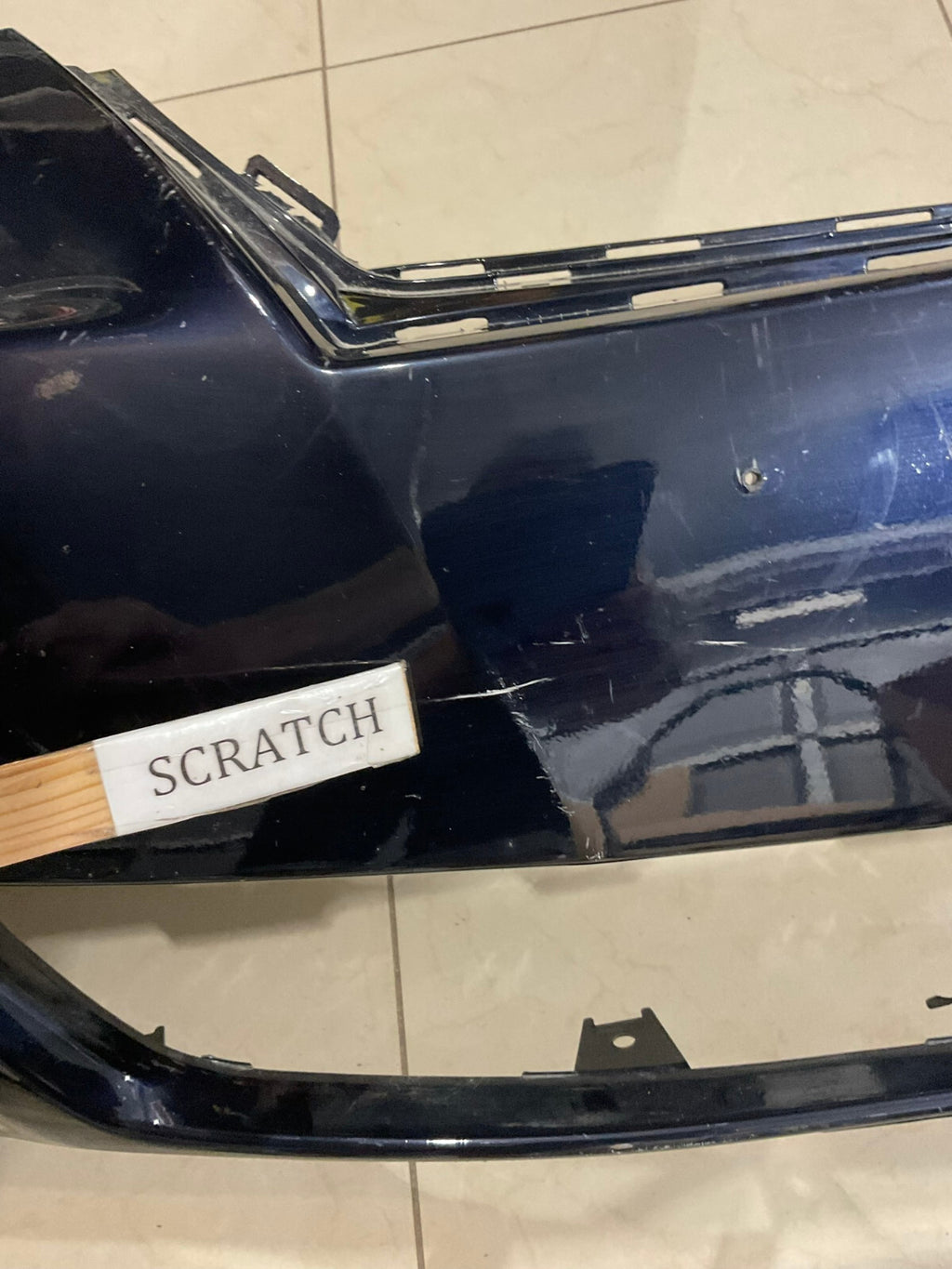 Front Bumper Cover Blue 2009-2010 Lexus IS250 IS350 52119-53400 OEM