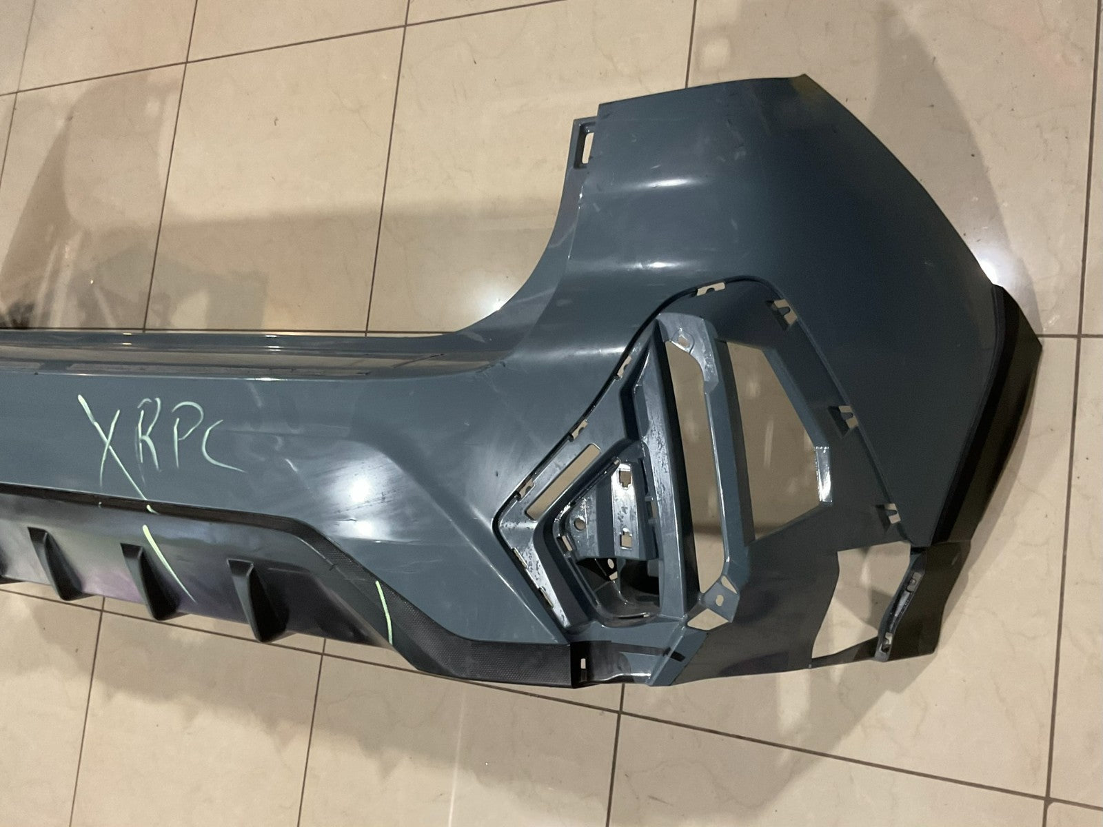 Rear Bumper Cover Grey 2023-2024 Subaru Crosstrek 57704fn600 OEM