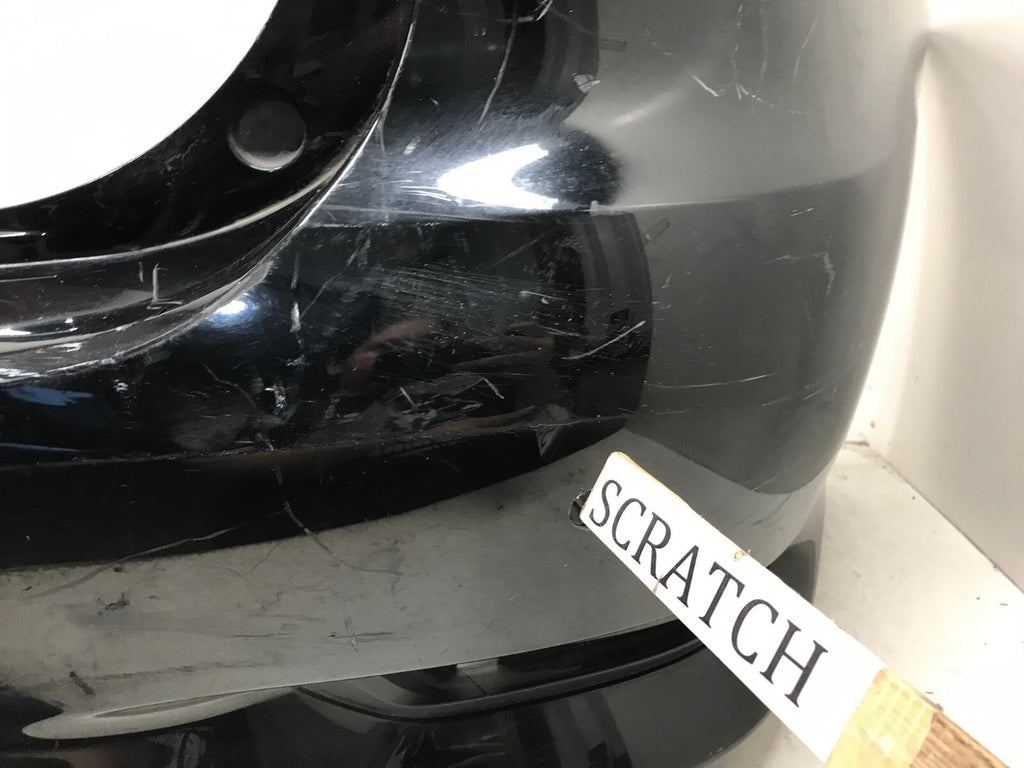 Rear Bumper Cover Black 2016-2020 Infiniti QX60 Base/Hybrid w/Sensor Holes OEM