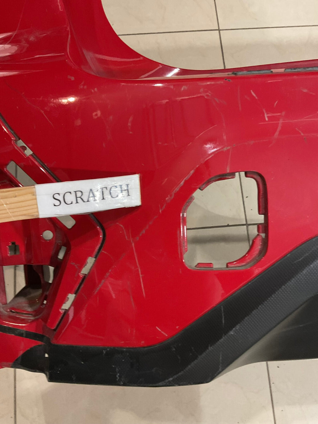 Rear Bumper Cover Red 2023-2024 Subaru Crosstrek 57704FN600 OEM