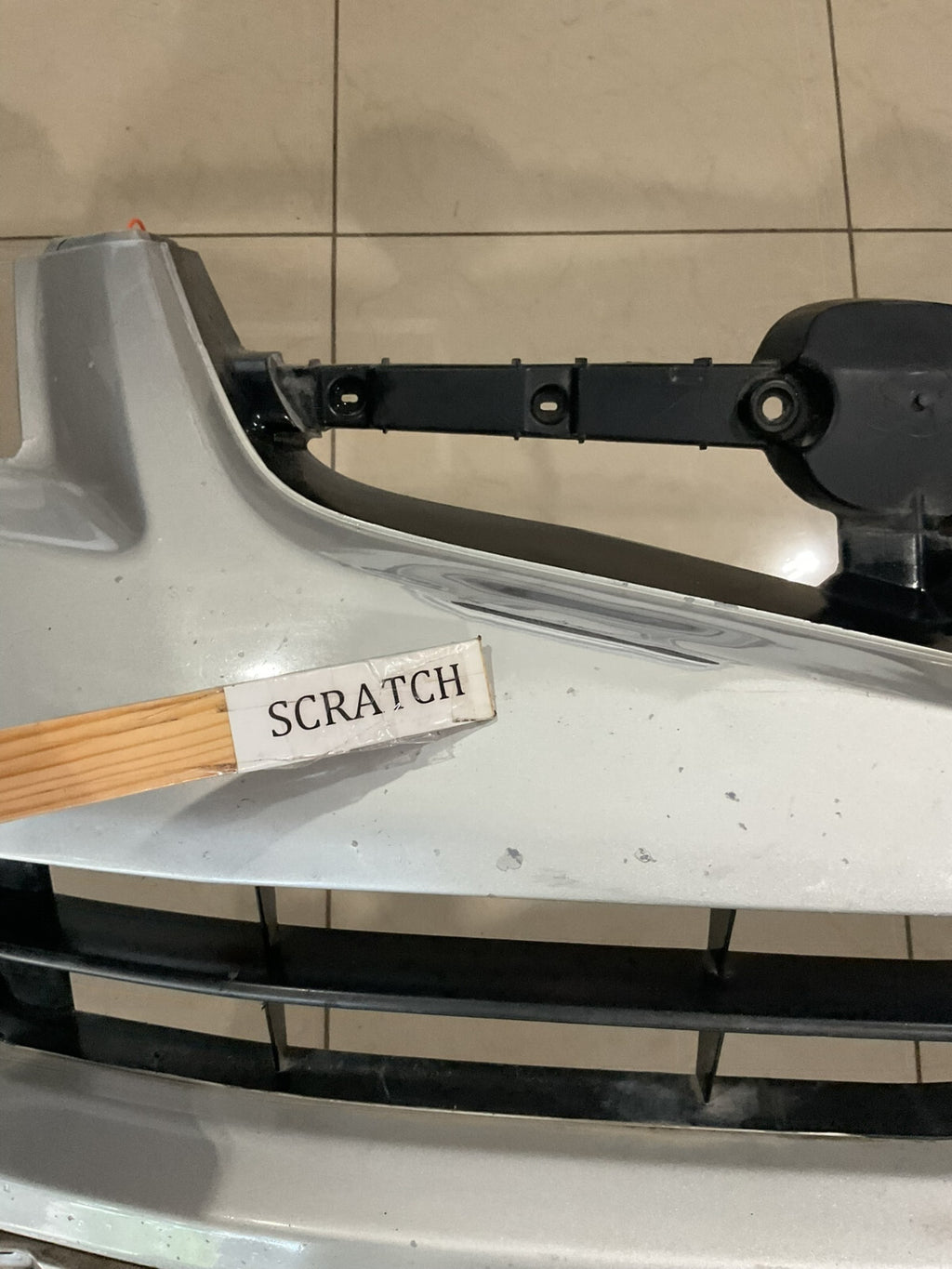 Front Bumper Cover Silver Acura MDX 2004 2005 2006 71101+S3VX+ZZ00 OEM