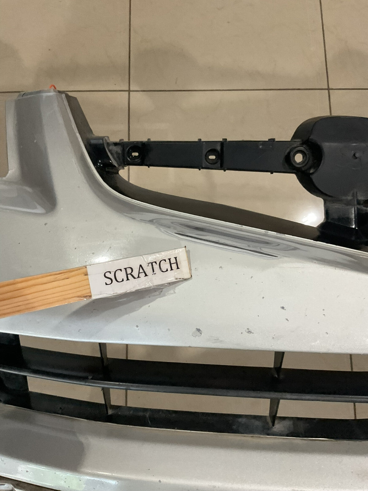 Front Bumper Cover Silver Acura MDX 2004 2005 2006 71101+S3VX+ZZ00 OEM