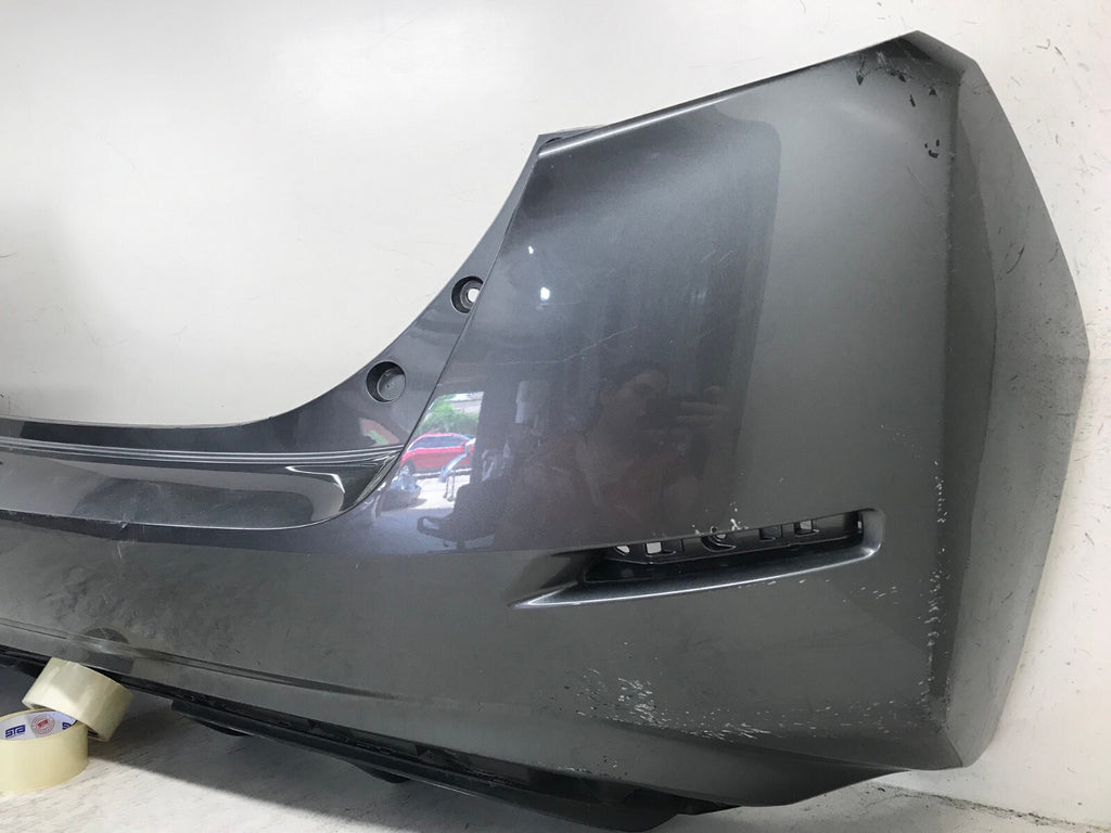 Rear Bumper Cover Gray 2018-2020 Nissan Leaf S/SL/SV w/Sen Holes 85022-5SA0H OEM