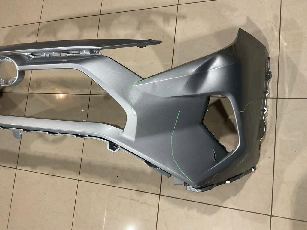 Front Bumper Cover Silver Toyota RAV4 LE/XLE/Hybrid LE 2019-2020 52119 0r200 OEM