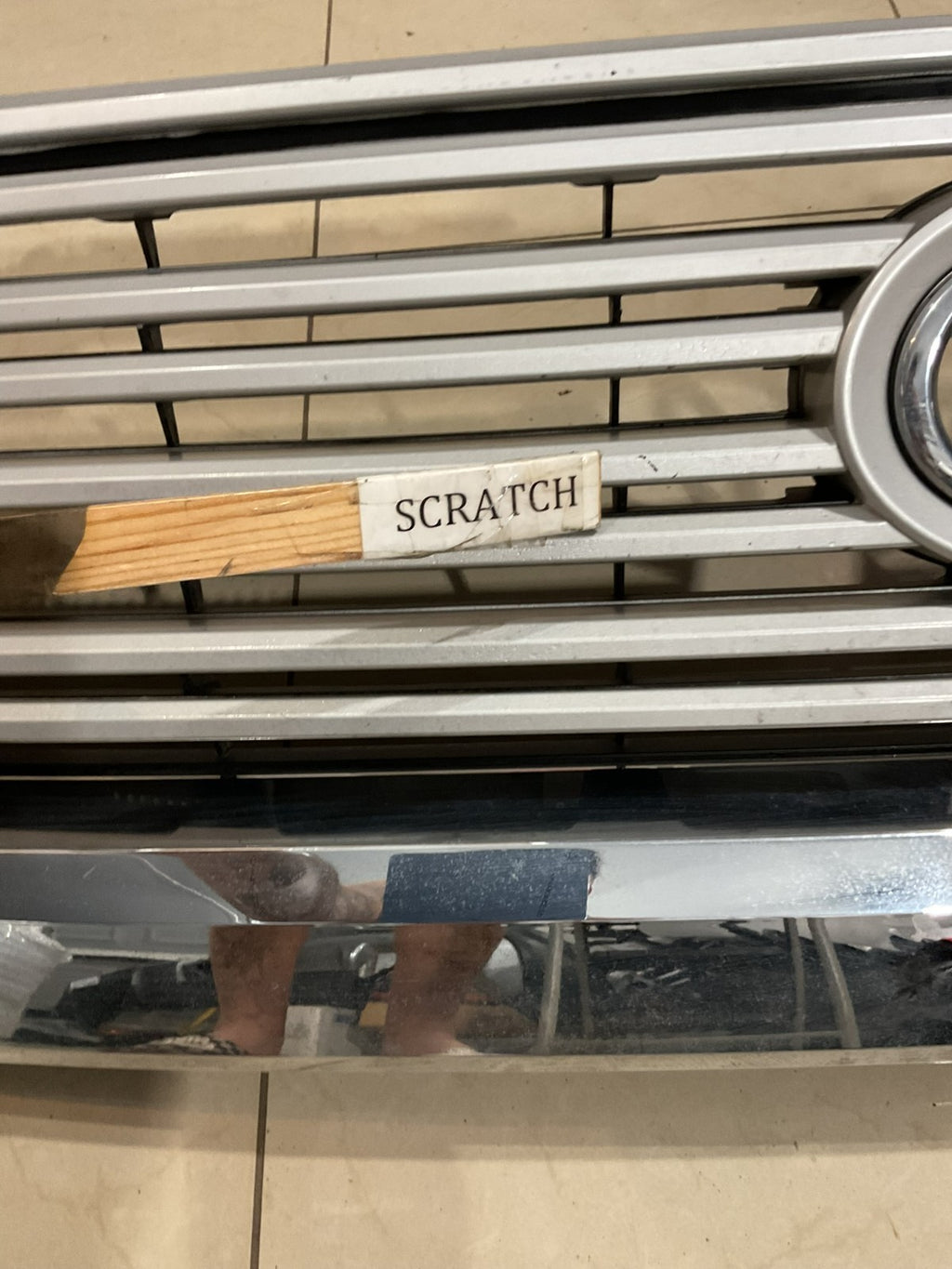 Grille Grill Silver Toyota Tundra 2014-2017 CAPA