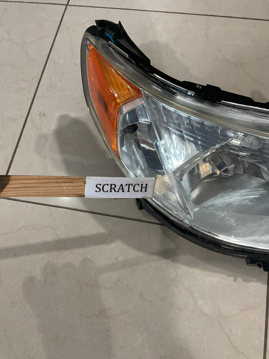 Headlight Right Passenger RH 2009-2013 Subaru Forester Damaged CAPA