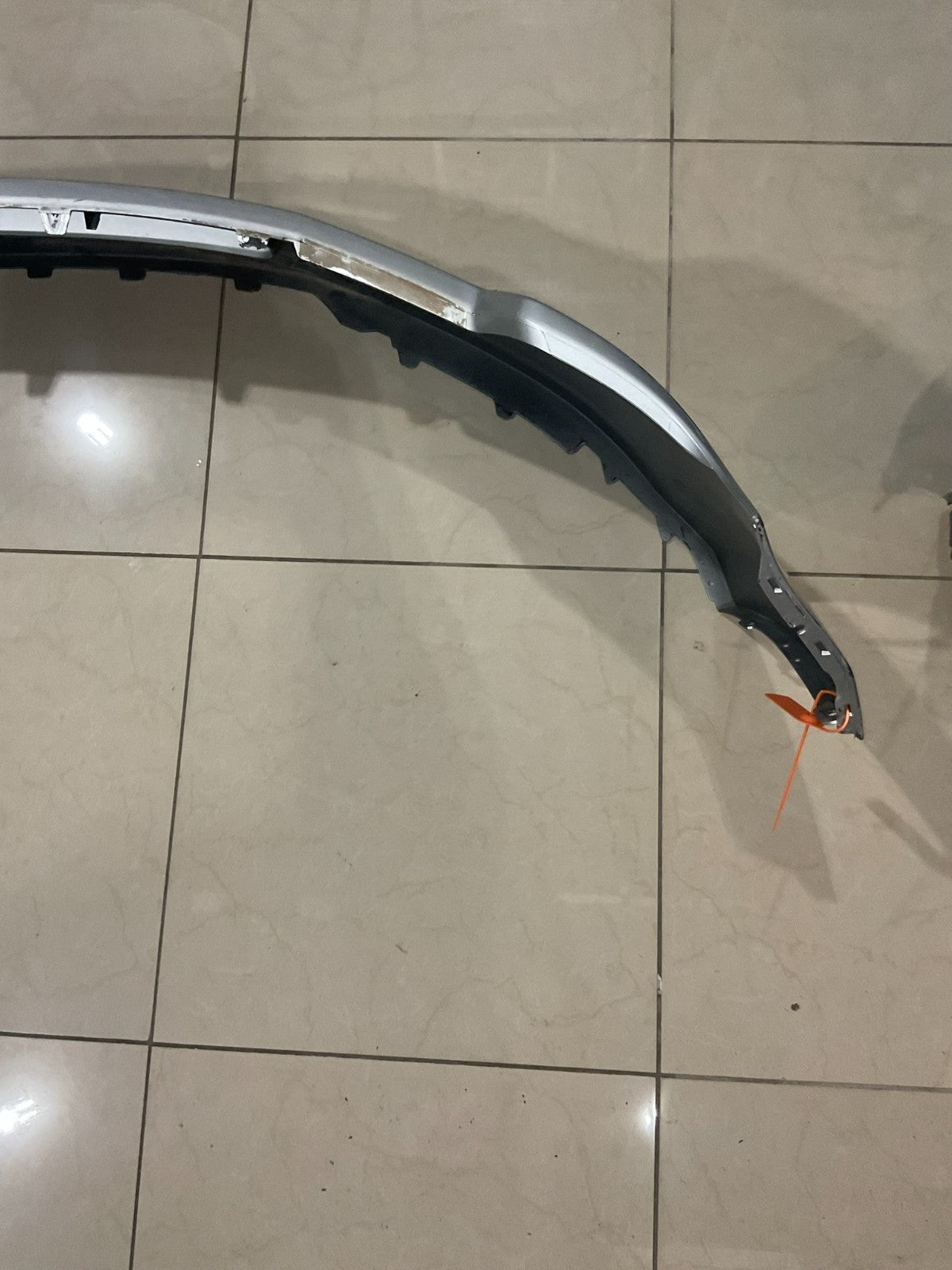 Front Bumper Cover Silver 2007-2010 Ford Edge 7t43+17f003-aa OEM