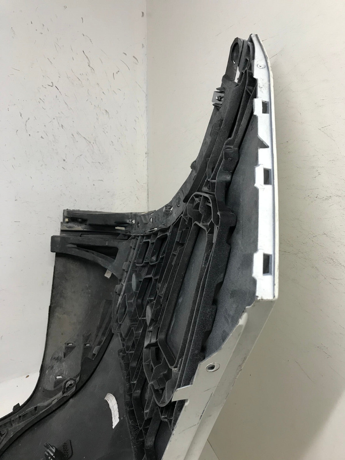 Rear Bumper Cover Porsche Cayenne w/Sensor Holes White 2011-2015 7P5807421 OEM