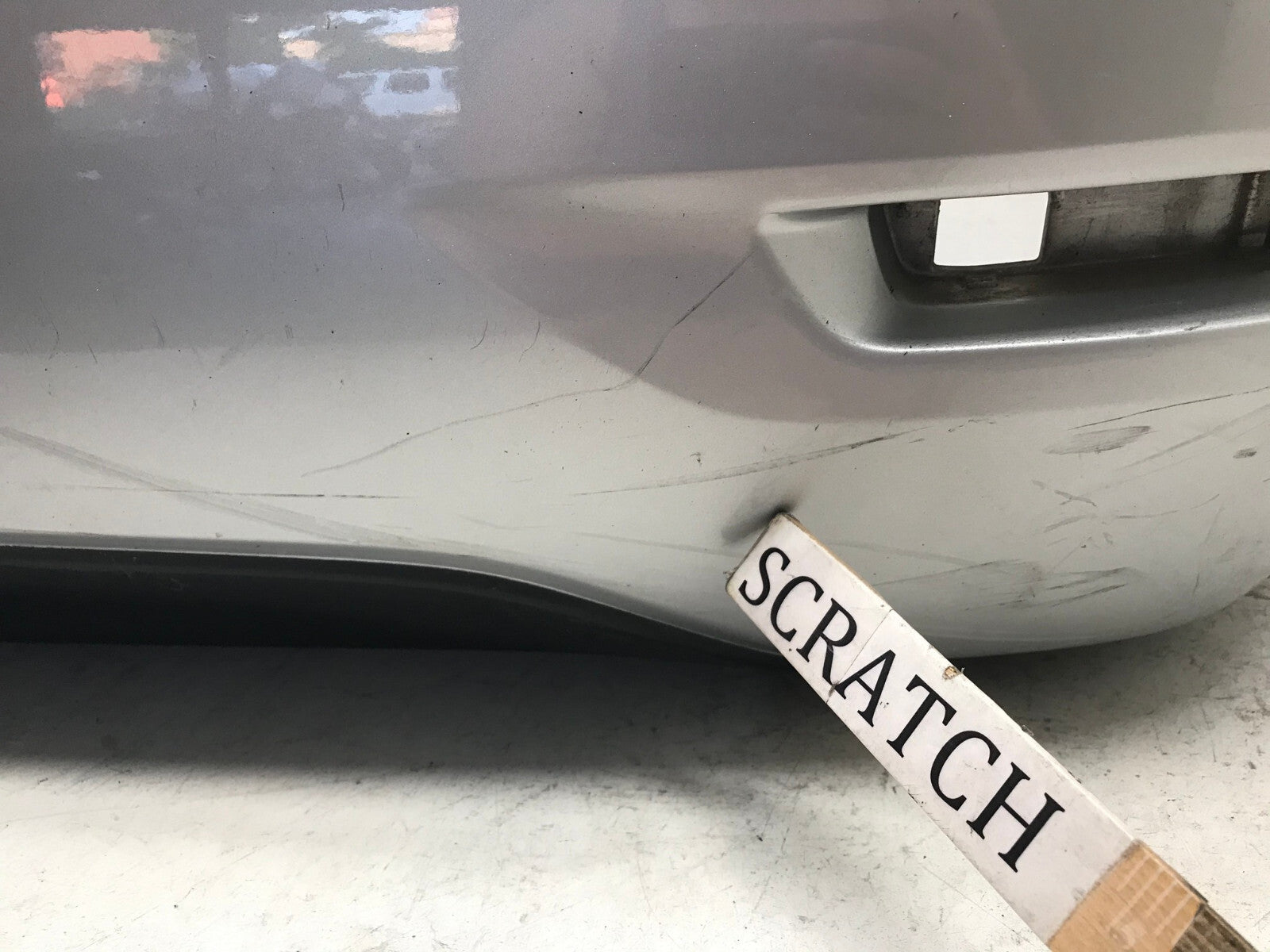 Rear Bumper Cover Silver Nissan Sentra SR/SR Turbo 2016-2018 85022-3SH0H OEM