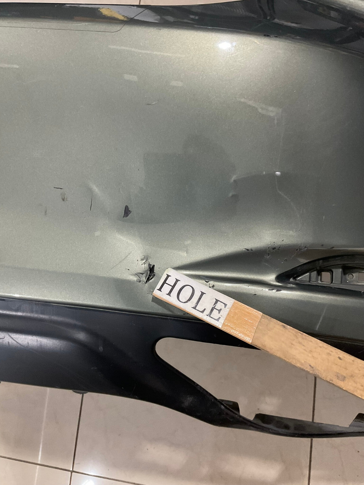 Rear Bumper Cover Green 2019 - 2020 Lexus Es350 52159-33470 OEM