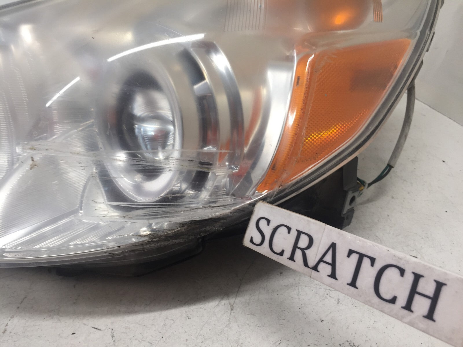 Headlight Damaged Left Driver LH Subaru Legacy 2013 2014 84001AJ01A OEM