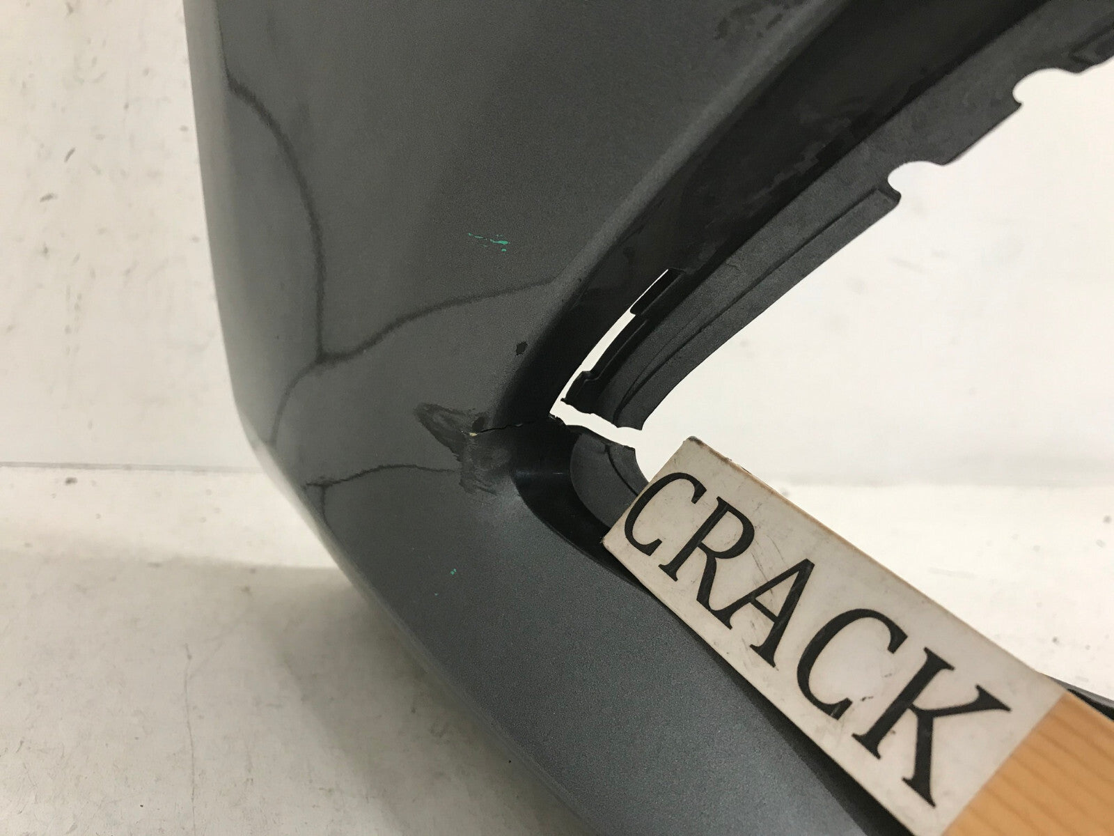 Front Bumper Cover Gray Mercedes S-Class S600 S550 2016-2019 w/Sensor Holes OEM