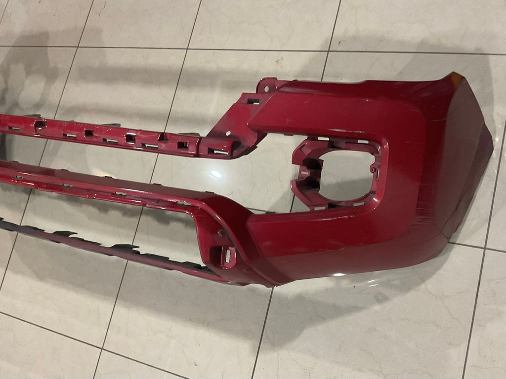 Front Bumper Cover Red Toyota Tacoma SR SR5 Ltd 16-19 52119+04220 OEM
