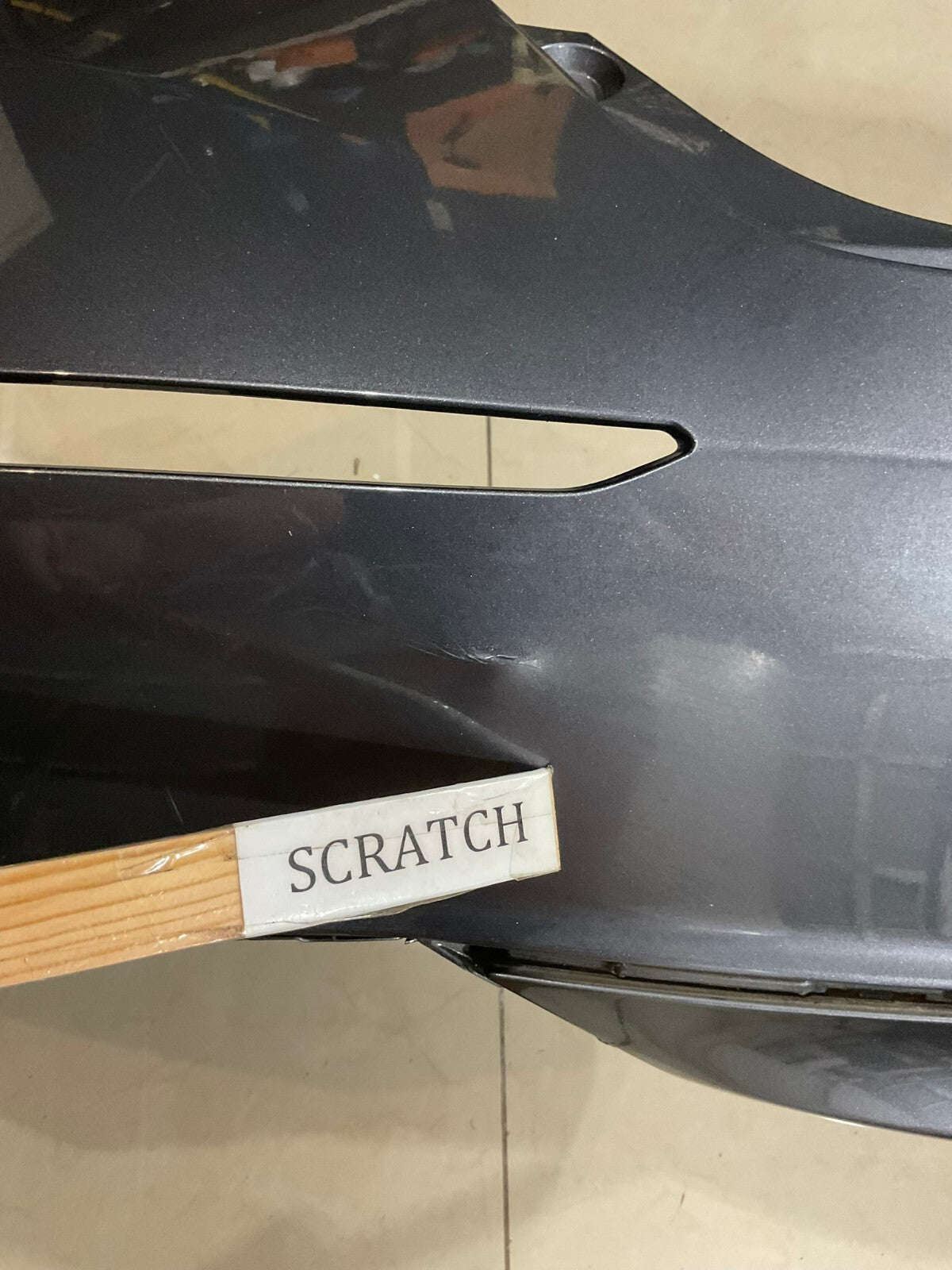 Rear Bumper Cover Grey Honda Accord LX Hybrid Sport 2018 2019 71501+TVA+A000 OEM