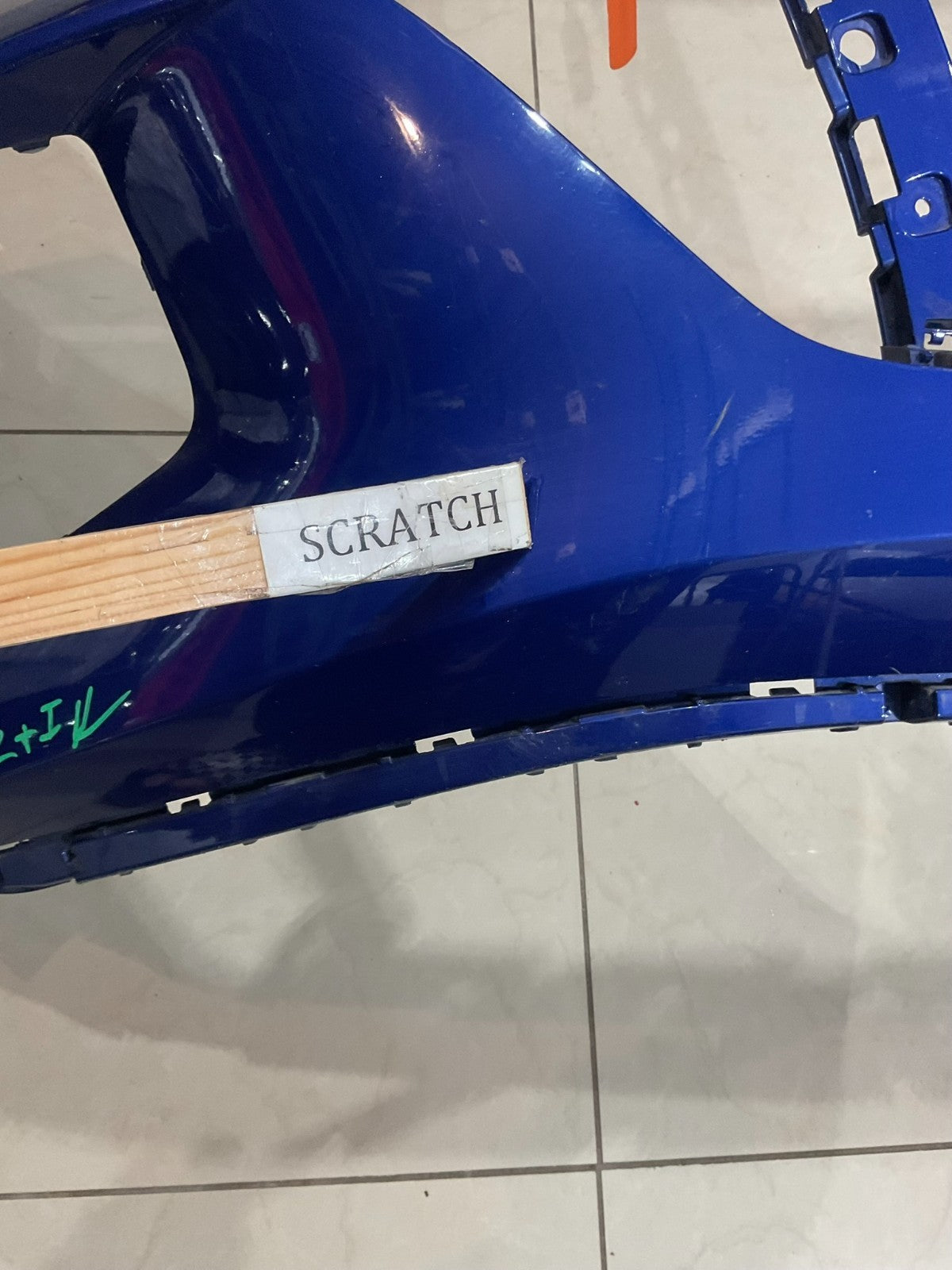 Front Bumper LOCAL Blue 2022 2023 Hyundai Tucson 86511+cw000 OEM