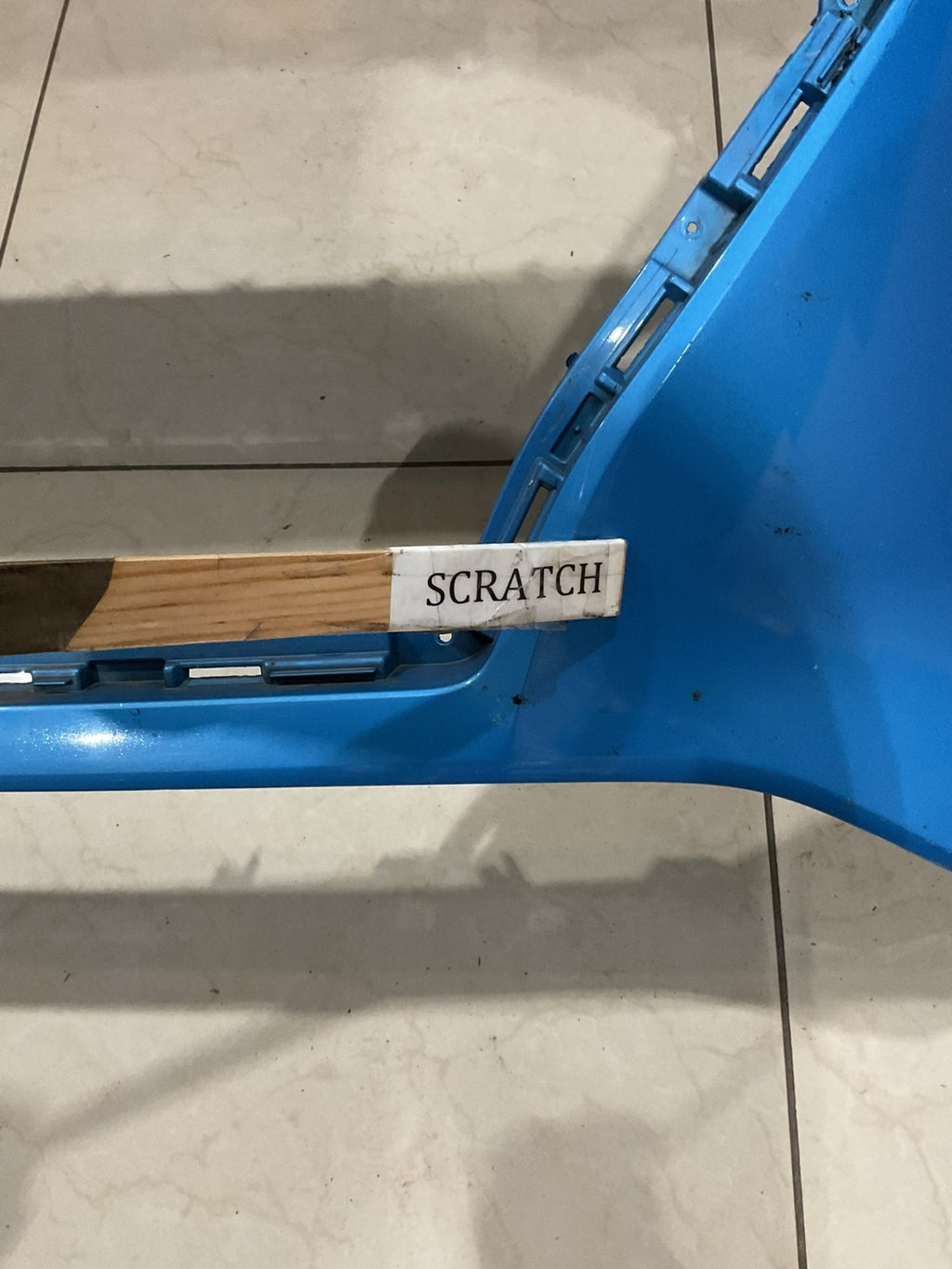 Front Upper Bumper Cover Blue 2018-2020 Hyundai Kona SE SEL 86511+j9000 OEM