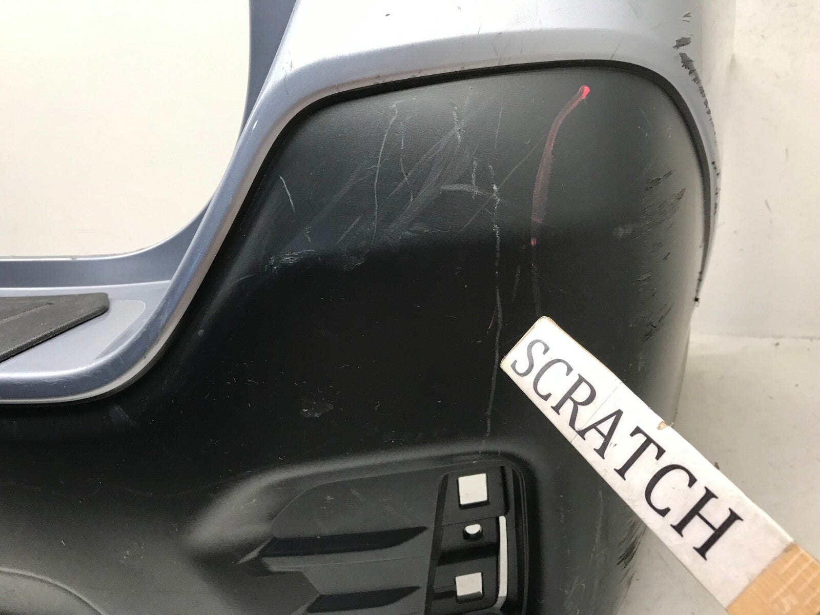 Rear Bumper Cover Subaru Outback w/Sensor Holes Silver 2020 57704AN31A OEM