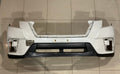 Front Bumper Cover White 2022 2024 Subaru Forester 57704SN021 OEM